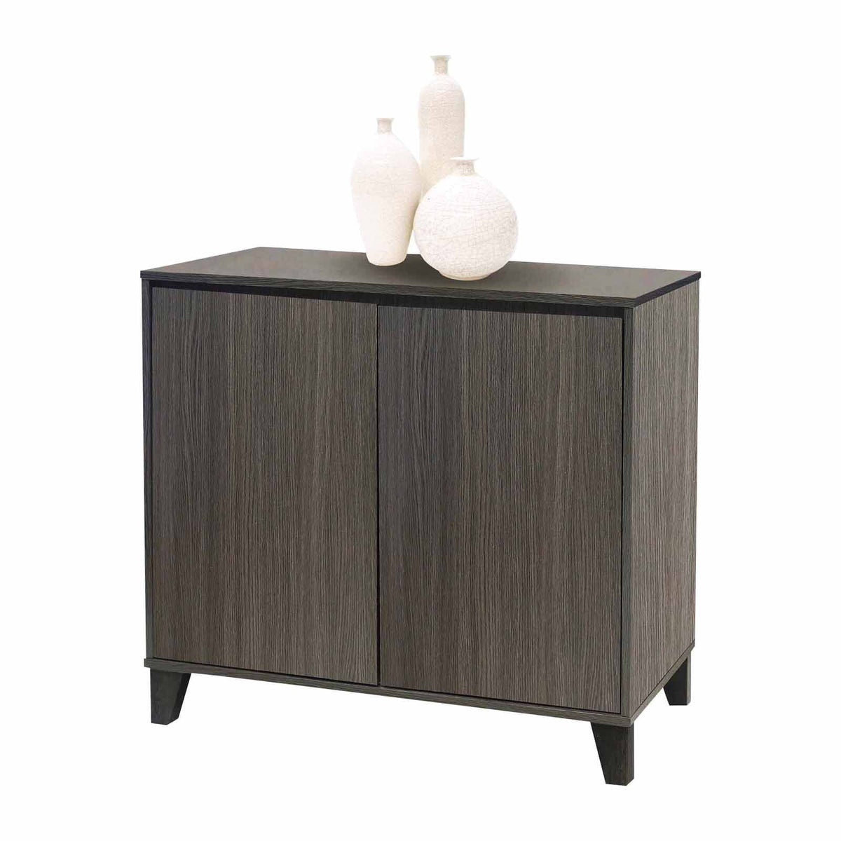 Oak 2 Door Accent Cabinet E286