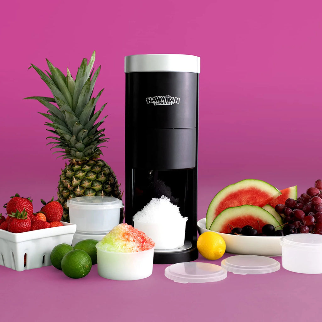 Black Shaved Ice and Snow Cone Maker H9196