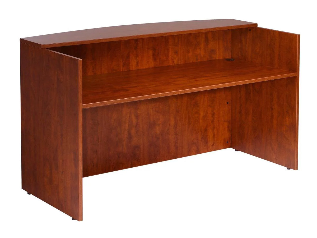 Cherry 71 inch Reception Desk D39784