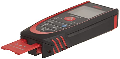 Laser Distance Measure with Bluetooth 4.0, Black/Red V787079