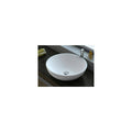 White Matt Vessel Sink F4450
