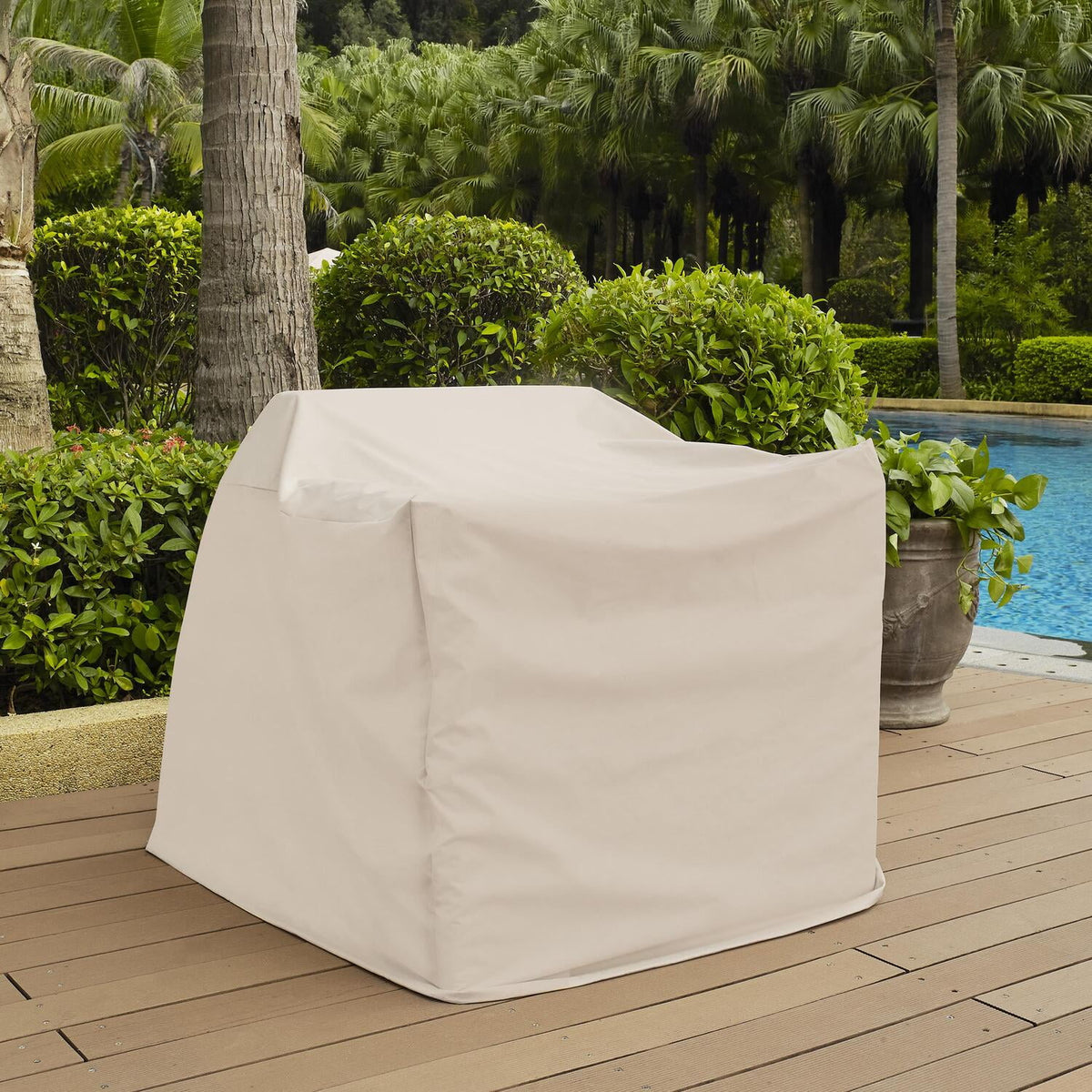 Outdoor Chair Furniture Cover Tan Y210025
