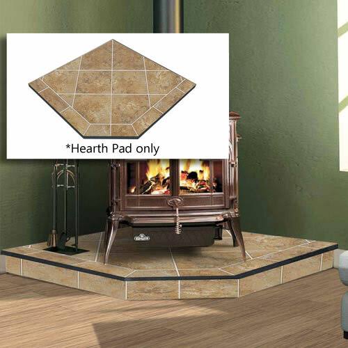 40'' x 40'' Corner Hearth Pad H924834