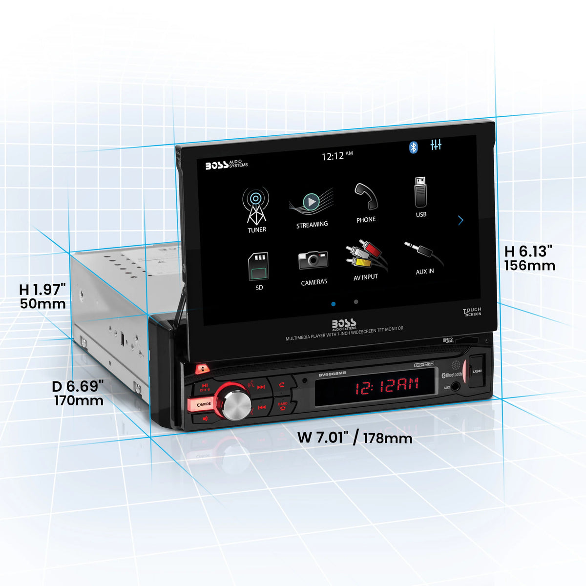 7” Touchscreen Car Stereo O526574