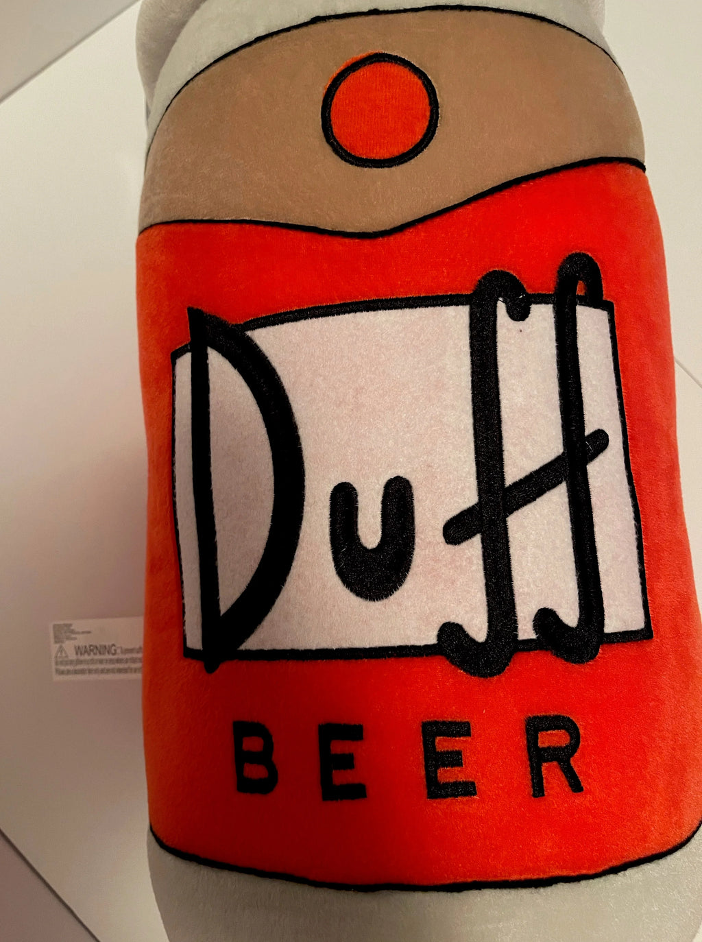 Duff Beer Can Plush Pillow T9363