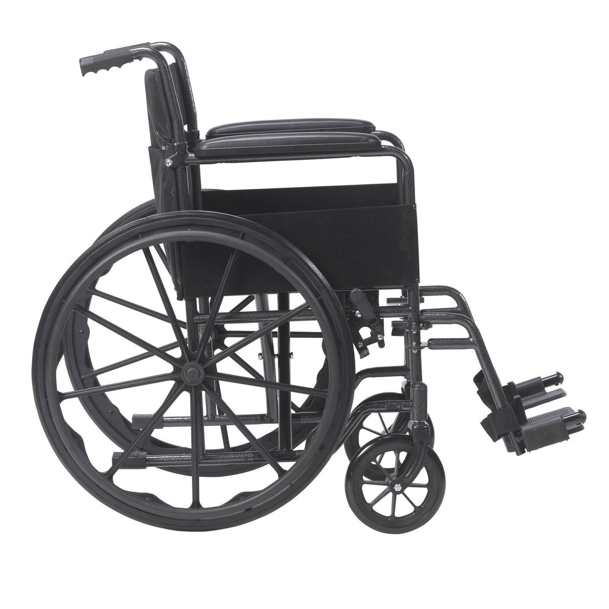 Silver Sport 1 Wheelchair with Full Arms and Swing Away Removable Footrest J813093