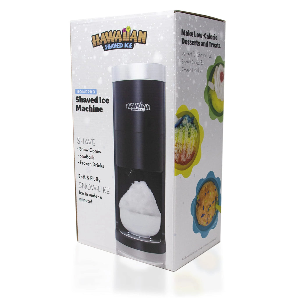 Black Shaved Ice and Snow Cone Maker H9196