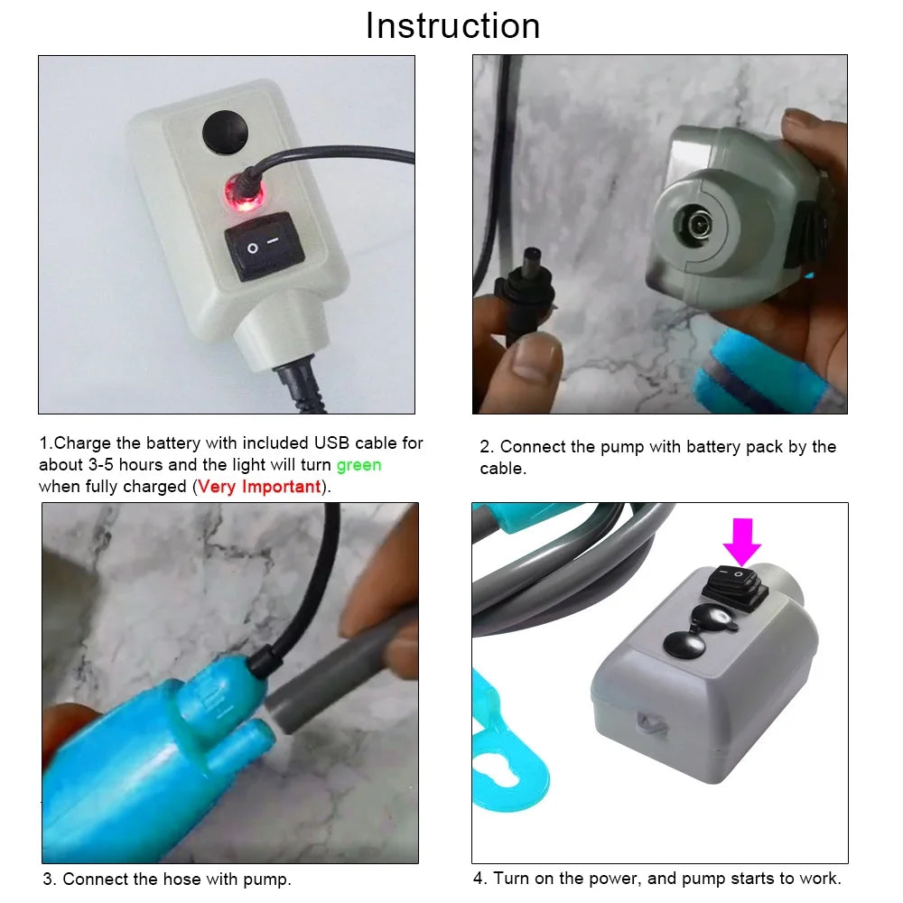 Portable Camping Shower Pump C823