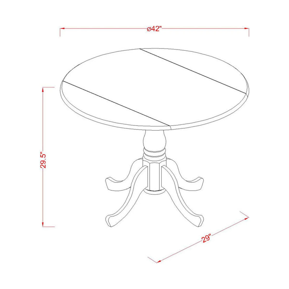Mahogany Dining Room Set B602