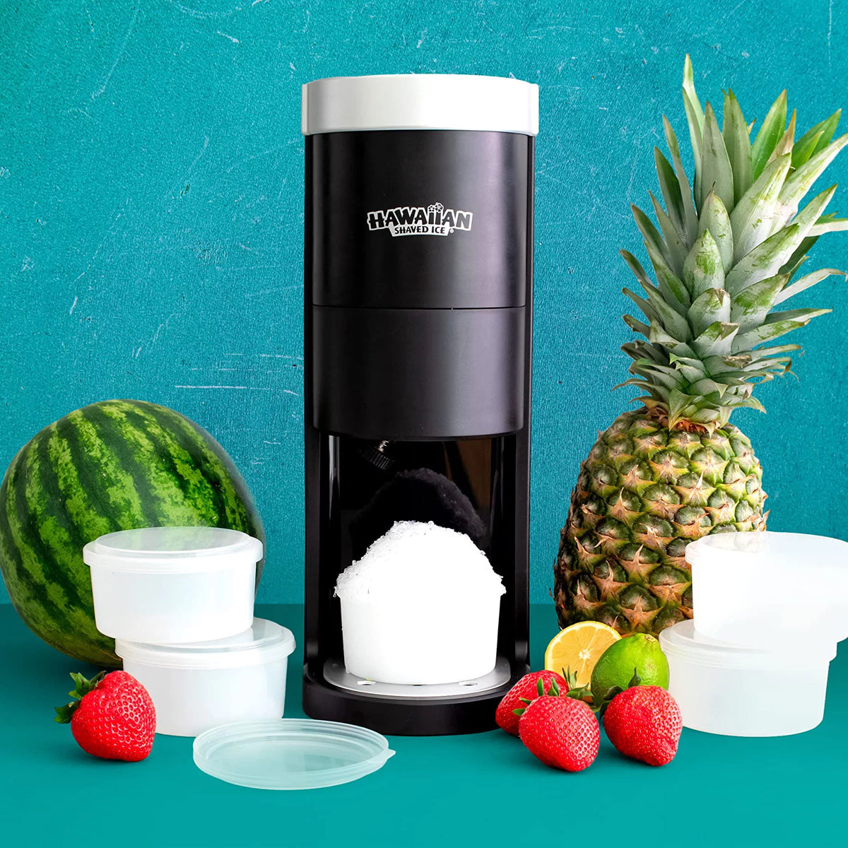 Black Shaved Ice and Snow Cone Maker H9196